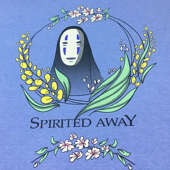 WOMEN'S STUDIO GHIBLI HER UNIVERSE SHIRT SIZE 1X SPIRITED AWAY TOP ANIME T-SHIRT - Picture 1 of 3